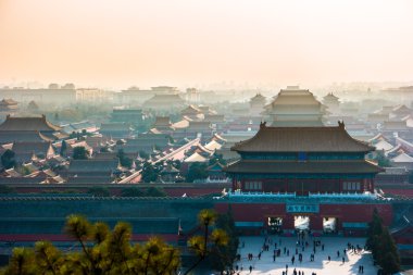 Pekin, Çin 'de yasak şehir.