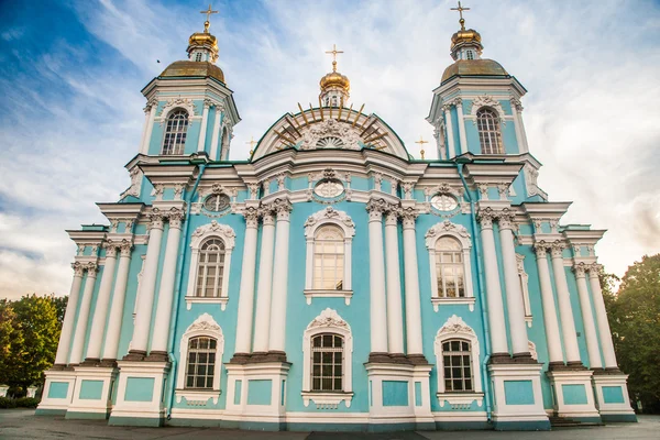 Saint Nicholas Cathedral, Nikolsky sobor i Sankt Petersburg — Stockfoto