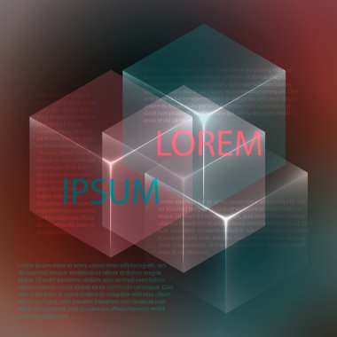 Vektör soyut arkaplanı