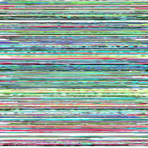 Textura rayada glitchy . — Vector de stock