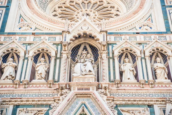 The Filica di Santa Maria del Fiore, Флоренция, Италия — стоковое фото