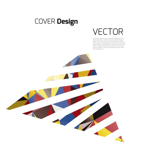 Векторный абстрактный фон — стоковый вектор