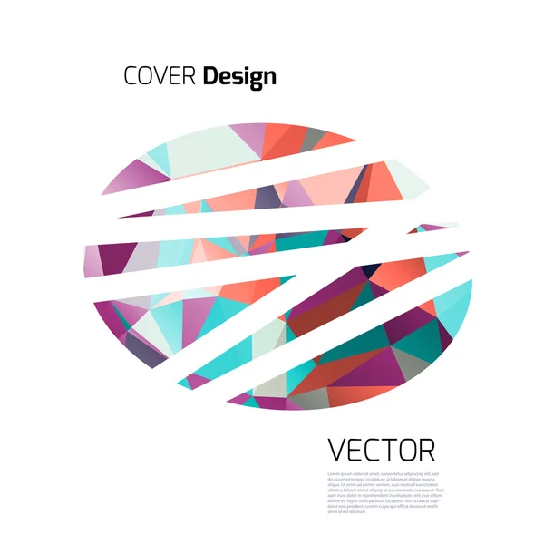 Векторный абстрактный фон — стоковый вектор