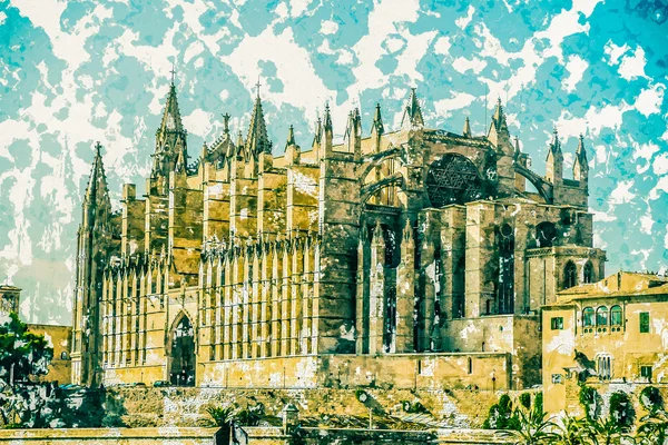 Kathedraal van Palma de Mallorca. — Stockfoto