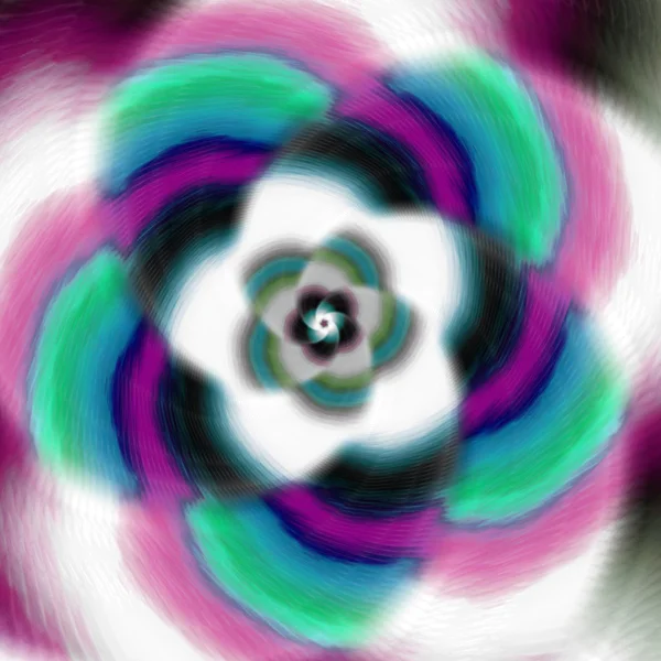 Belo padrão espiral. Fundo abstrato com geometria e — Fotografia de Stock