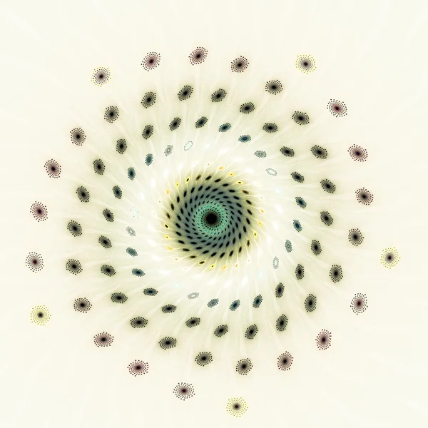 Hermoso patrón en espiral. Fondo abstracto con e geométrica — Foto de Stock