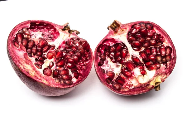 Pomegranate on white background — Stock Photo, Image