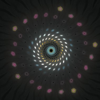 Güzel sarmal desen. Geometrik e ile arka plan