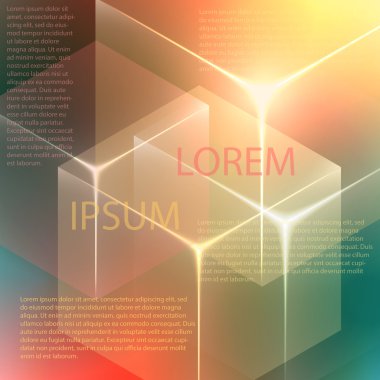 Vektör soyut arkaplanı