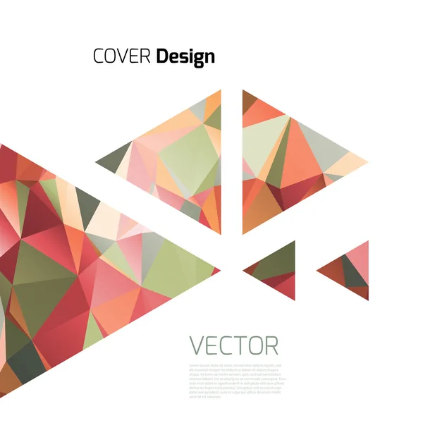 Vector abstracte achtergrond — Stockvector