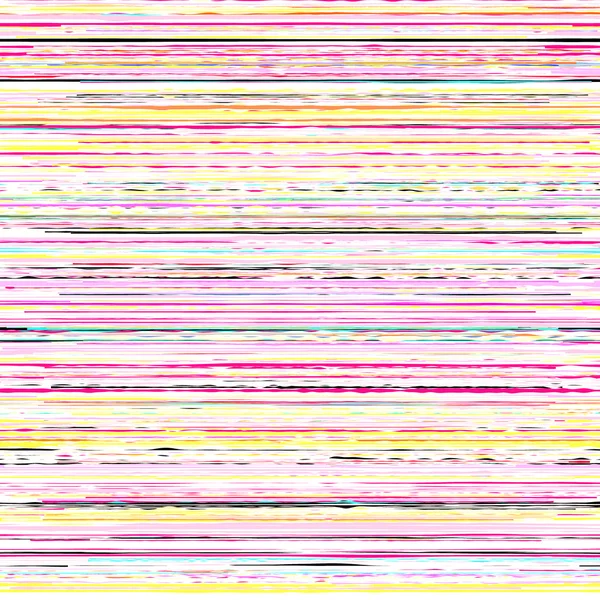 Textura rayada glitchy . — Vector de stock