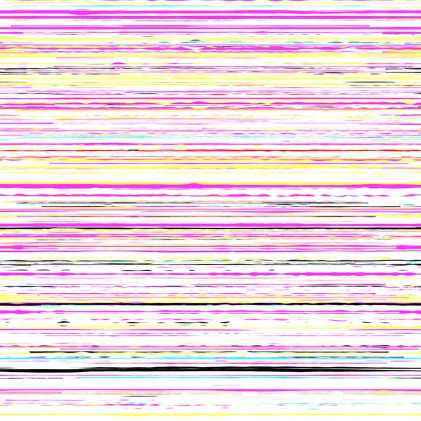 Textura rayada glitchy . — Vector de stock