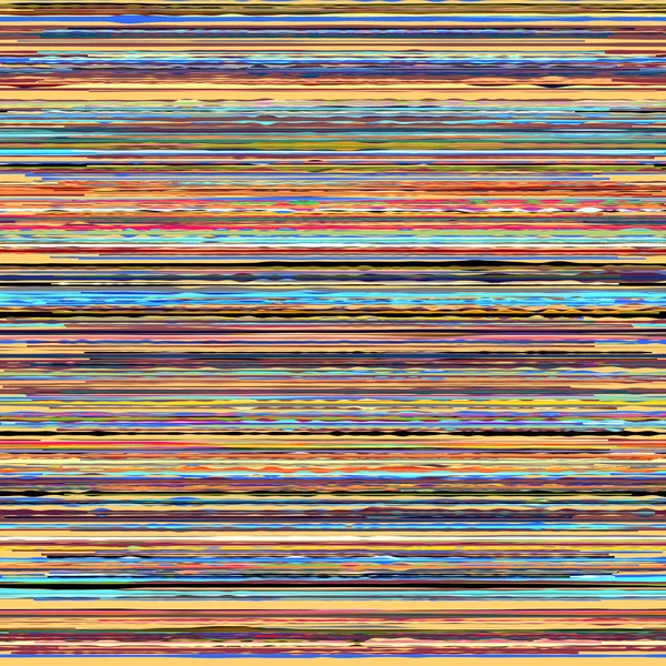 Glitchy gestreepte textuur. — Stockvector