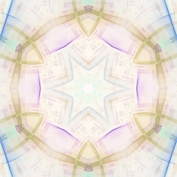 Abstraktní kaleidoskopický vzor. — Stock fotografie