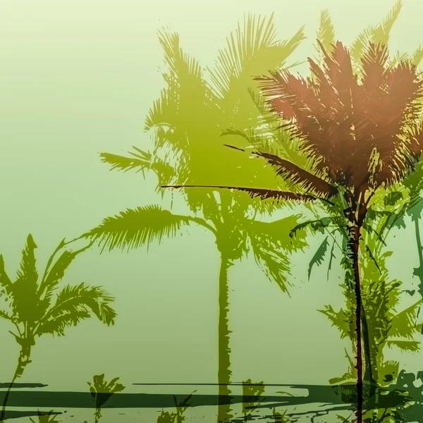 Palm Tree Print — Stockfoto