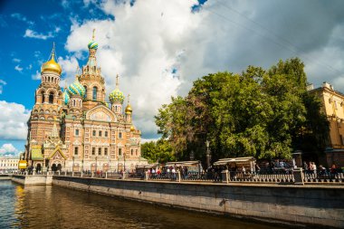 Kan, Saint-Petersburg, Rusya üzerinde kurtarıcı Kilisesi.