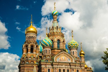 Kan, Saint-Petersburg, Rusya üzerinde kurtarıcı Kilisesi.