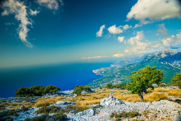 Krásné hory v západní části ostrova Mallorca, Spai — Stock fotografie