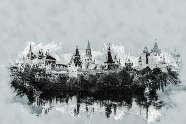 izmaylovo kremlin, Moskova, Rusya