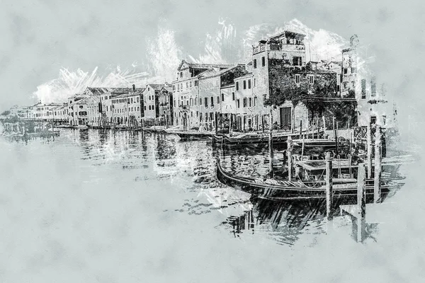 Vista en Venecia — Foto de Stock