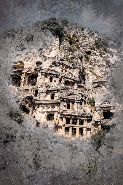 Myra antik kent, antalya, Türkiye — Stok fotoğraf