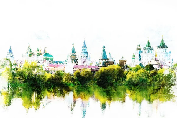 Izmaylovo kremlin in moskau, russland — Stockfoto