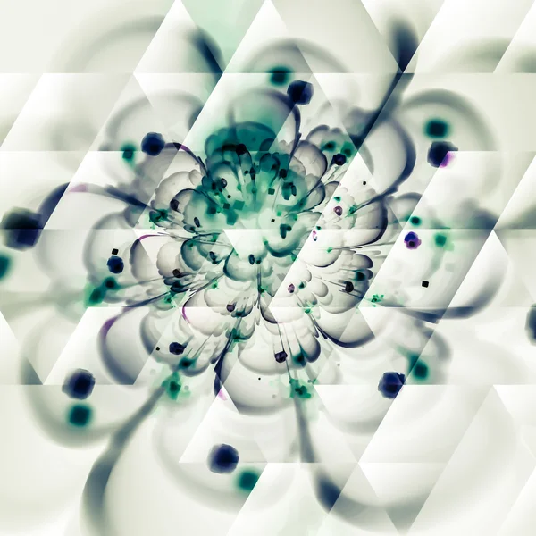 Smukt spiralmønster. Abstrakt baggrund med geometrisk e - Stock-foto