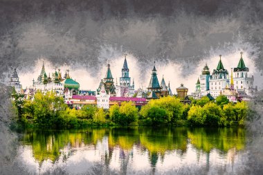 izmaylovo kremlin, Moskova, Rusya