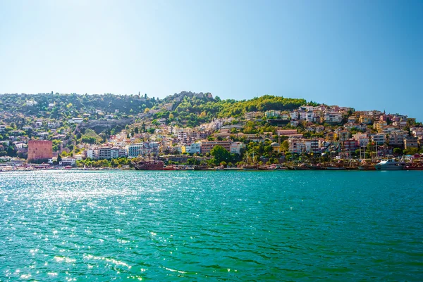 Slottet i alanya — Stockfoto