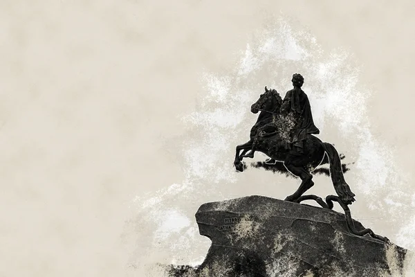 The Bronze Horseman — Stock Photo, Image