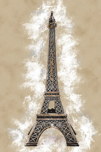 Piccolo modello della Torre Eiffel — Foto Stock