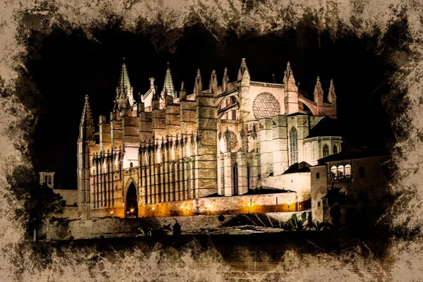 Catedral de Palma de Maiorca — Fotografia de Stock