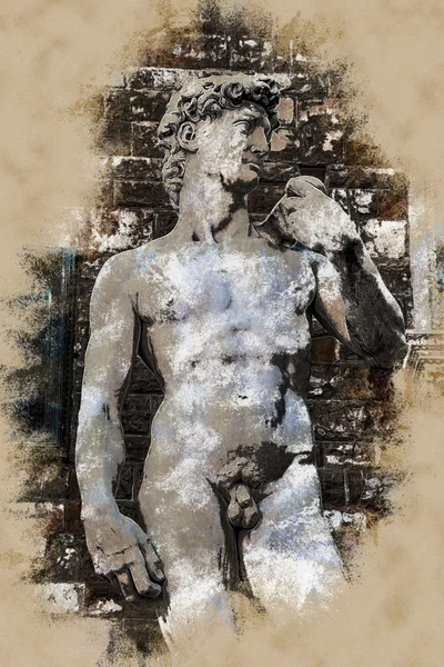 David von michelangelo — Stockfoto