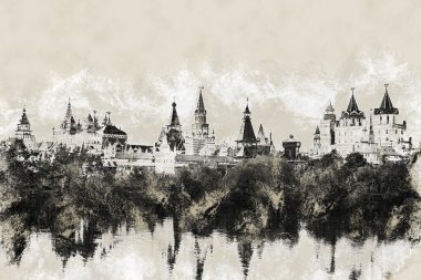 izmaylovo kremlin, Moskova, Rusya