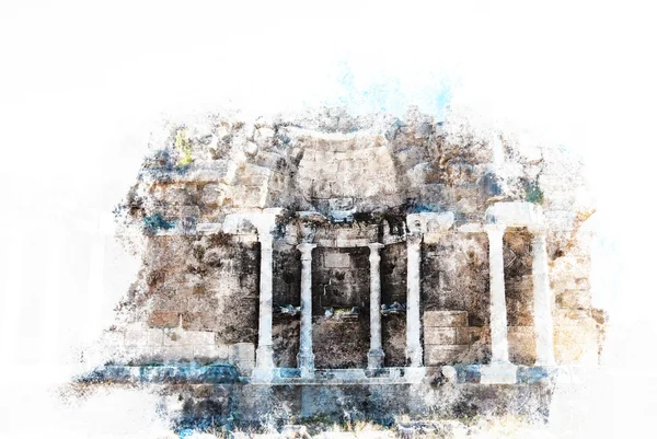 Ruiny starożytnego miasta — Zdjęcie stockowe