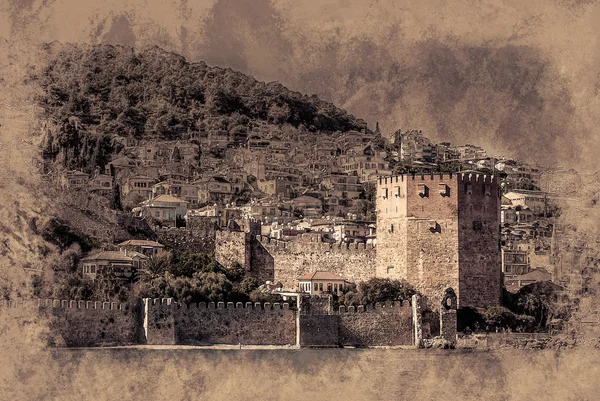 Castillo de Alanya — Foto de Stock