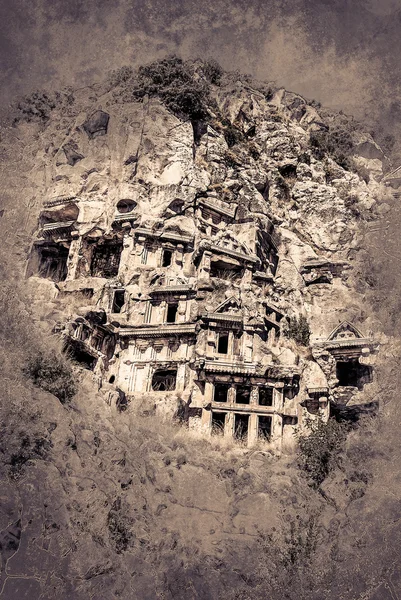 मायरा, अंटालिया, तुर्कीचे प्राचीन शहर — स्टॉक फोटो, इमेज