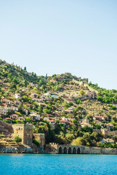 Slottet i alanya — Stockfoto