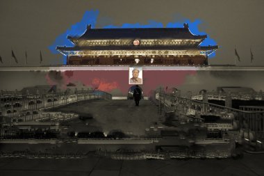 Tanrım ne kadar huzurlu - Beijin Sarayı Müzesi giriş kapısı