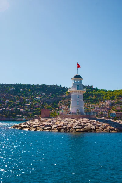 Lighthouse in Alanya — Stock Photo, Image