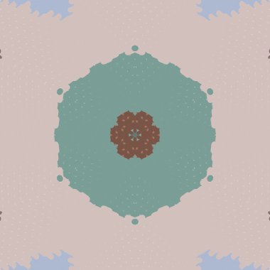 Düz etnik seamless modeli.