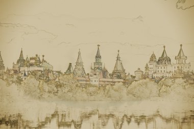izmaylovo kremlin, Moskova, Rusya