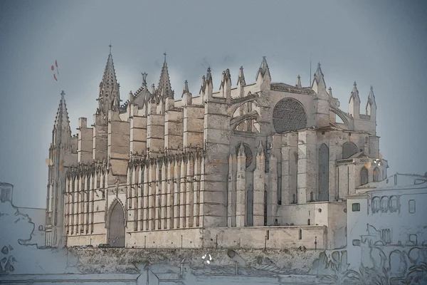 Cathédrale de Palma de Majorque. — Photo