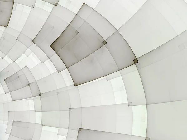 Abstraktní kompozice s kruhovým kostkovaných vzorů — Stock fotografie