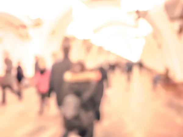 City commuters in subway. — Stock Photo, Image