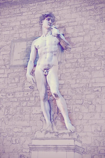 ミケランジェロのダビデ — ストック写真
