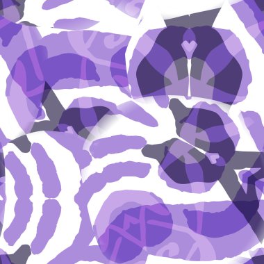 Dijital olarak kesintisiz renkli doku oluşturulan.