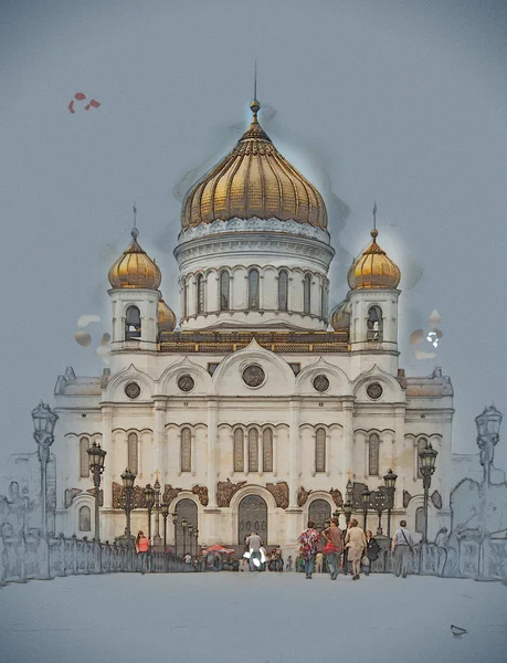 Katedra Chrystusa Zbawiciela — Zdjęcie stockowe