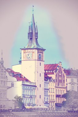 Prag 'daki saat kulesi
