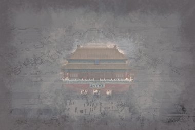 Pekin, Çin 'de yasak şehir.